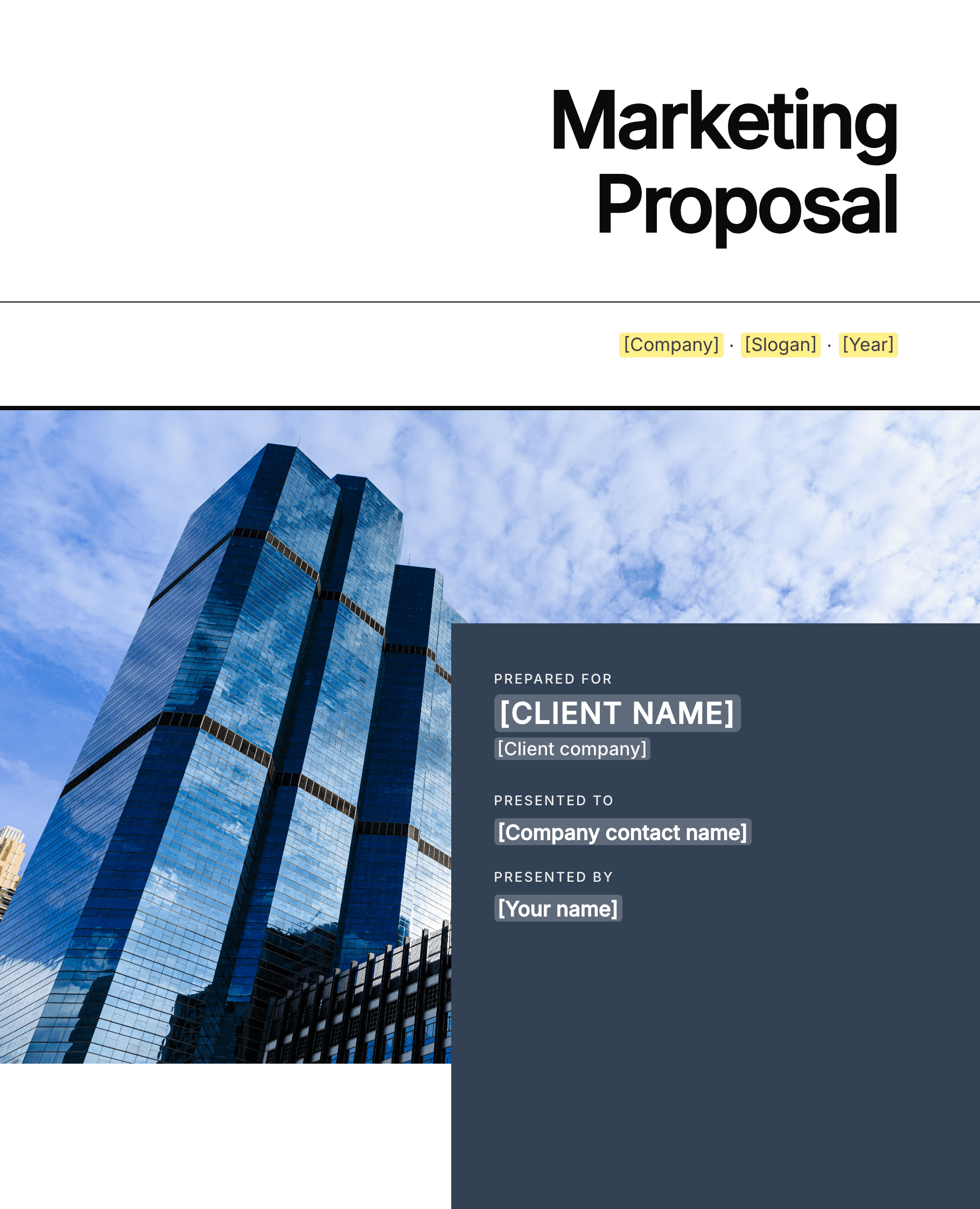 Marketing Proposal — Graphite