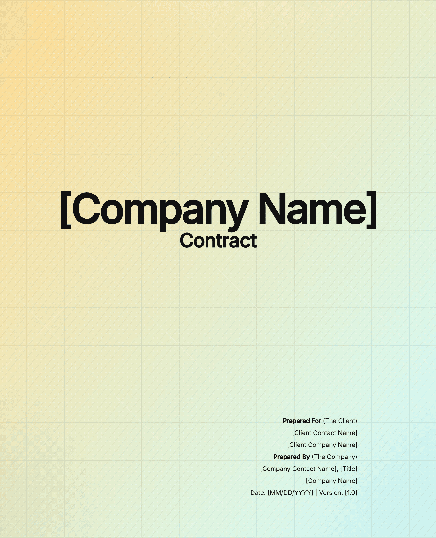 Master Services Agreement — Aether