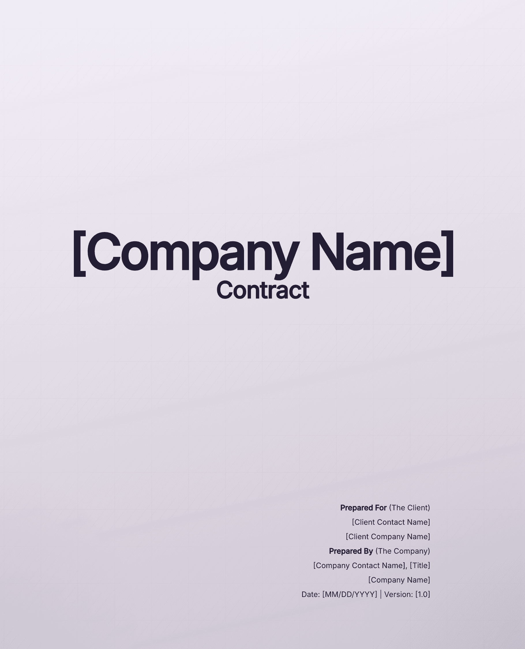 Master Services Agreement