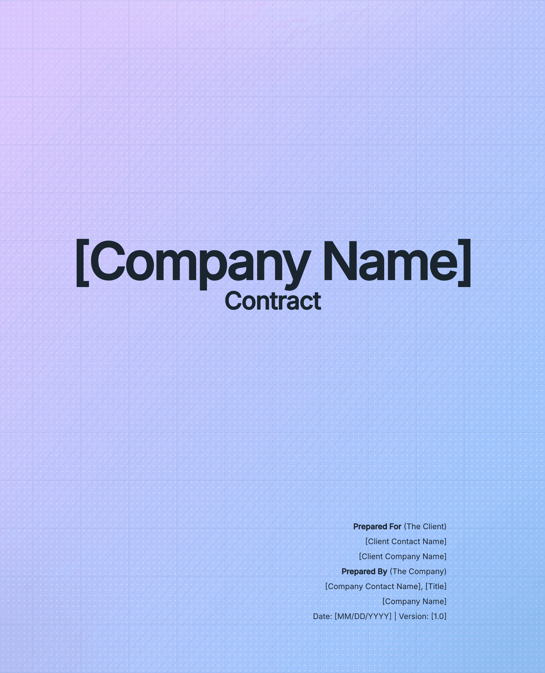 Master Services Agreement — Wine